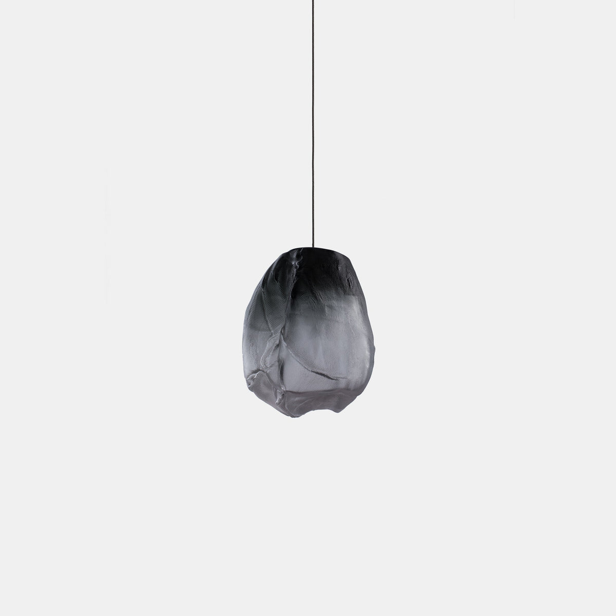 Liquid Glass Stone Pendant Light – Sculptural Blown Glass Chandelier
