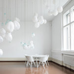 Liquid Glass Stone Pendant Light – Sculptural Blown Glass Chandelier