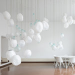 Liquid Glass Stone Pendant Light – Sculptural Blown Glass Chandelier