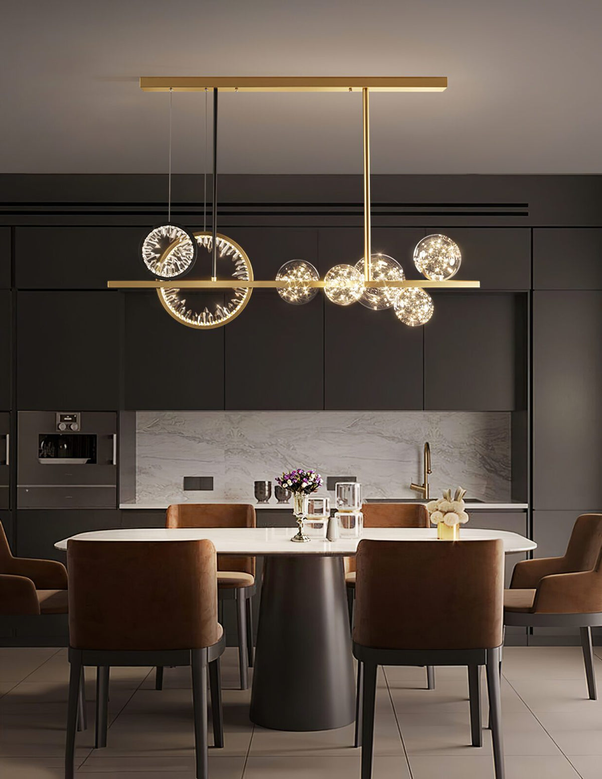 Liya Ring LED Chandelier
