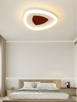Log Triangle LED Ceiling Light