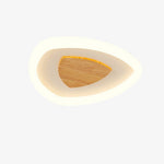 Log Triangle LED Ceiling Light