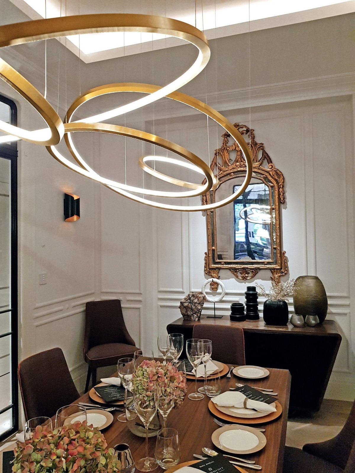 Aveline Modern LED Pendant Chandelier for Dining Room and Living Room