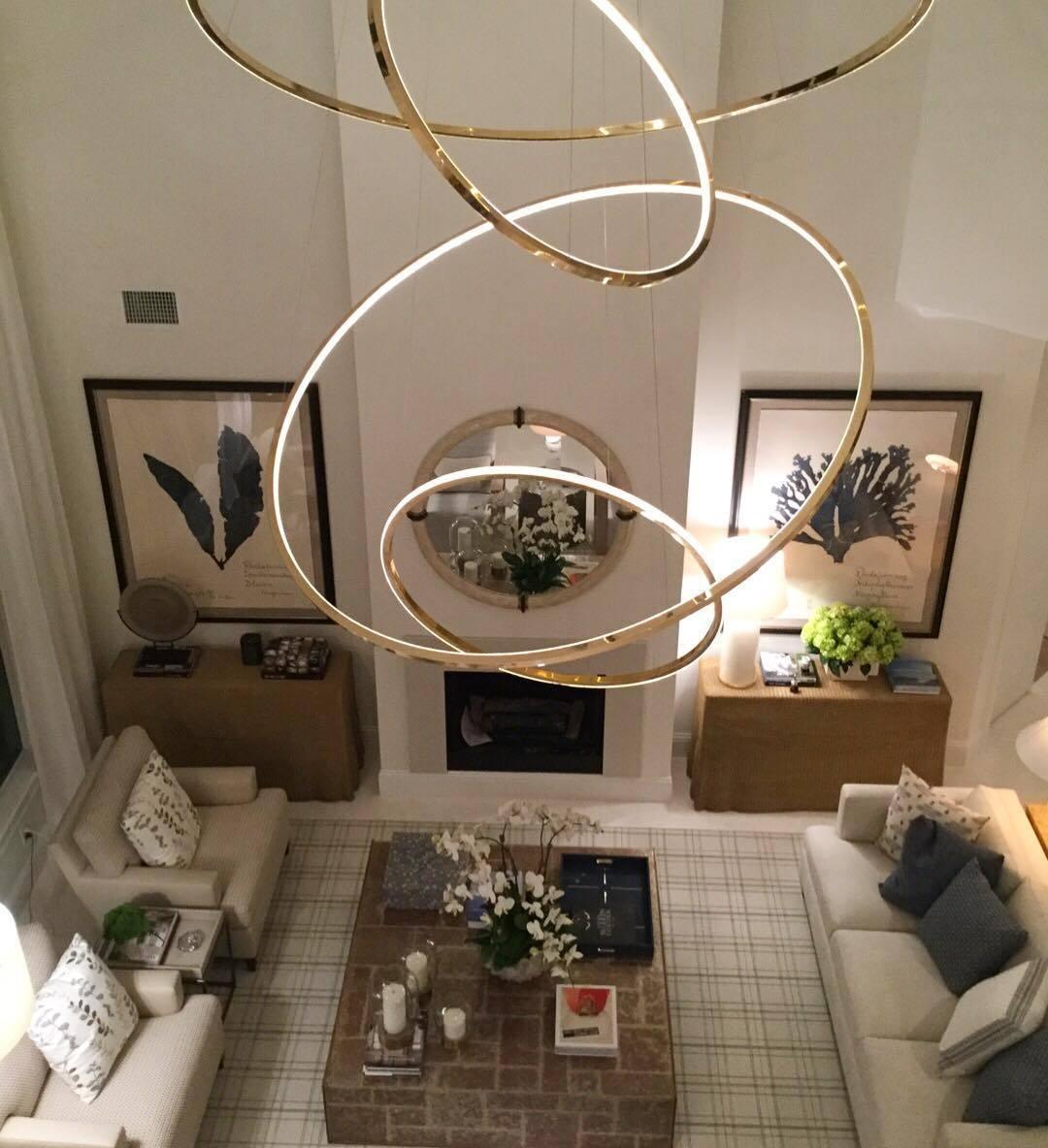 Aveline Modern LED Pendant Chandelier for Dining Room and Living Room