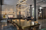 Aveline Modern LED Pendant Chandelier for Dining Room and Living Room