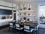Aveline Modern LED Pendant Chandelier for Dining Room and Living Room
