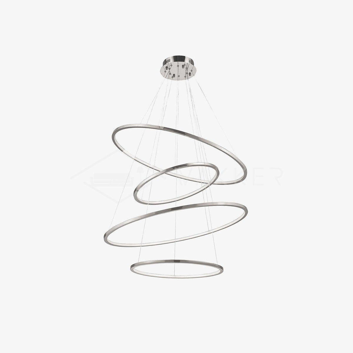 Serenitas Modern LED Chandelier – Sculptural Multi-Tier Pendant Light