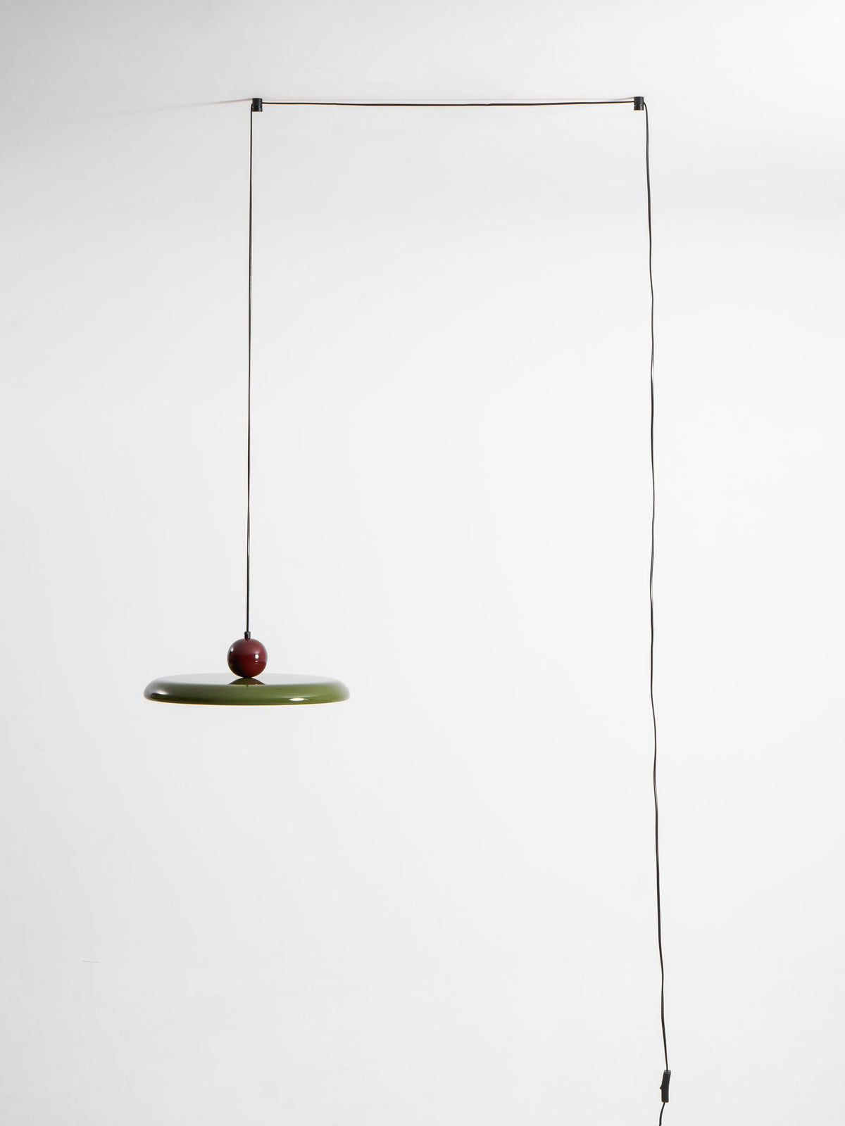 Lola Pendant Swag Light – Modern LED Disc Pendant for Living Room & Dining Room