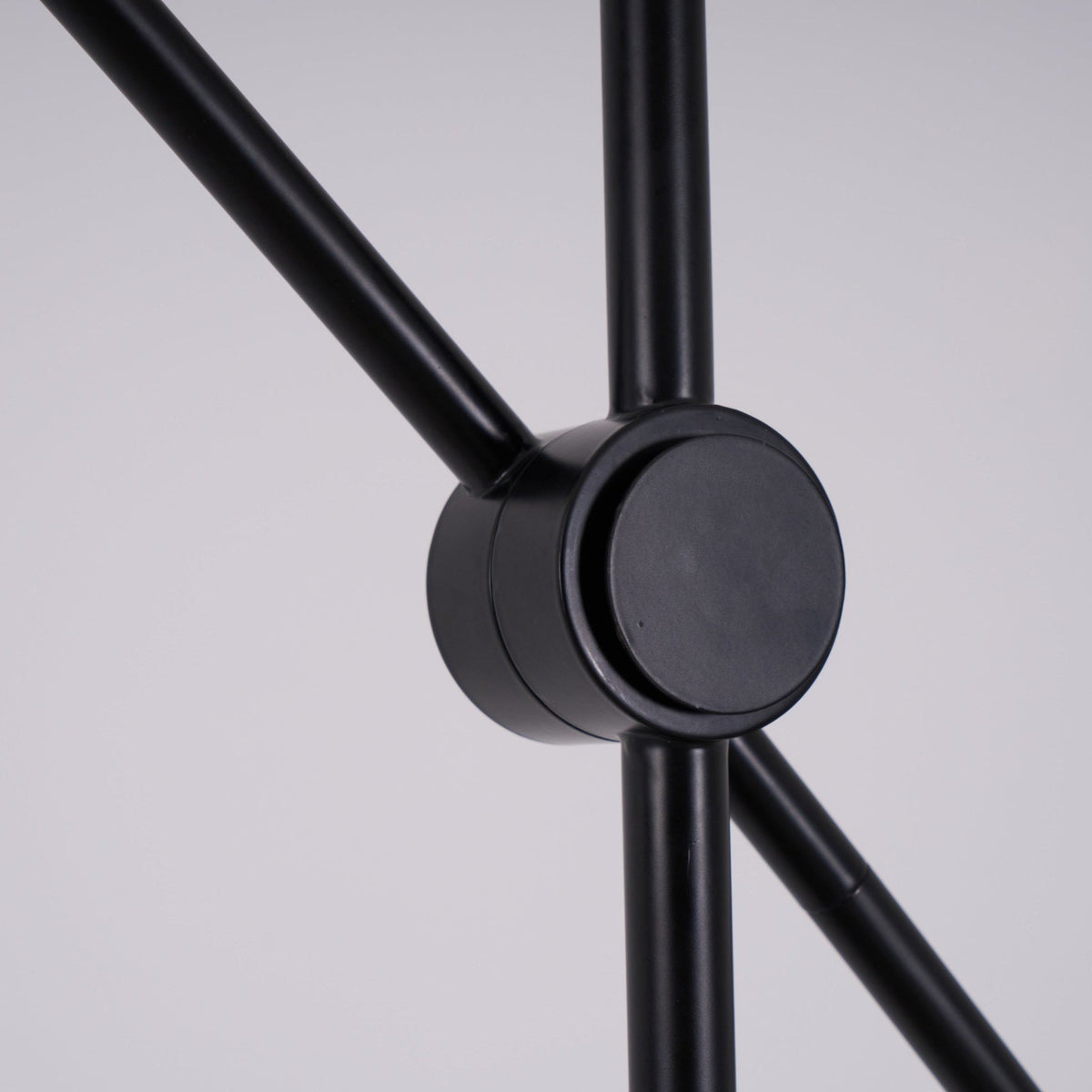 Lola Floor Lamp – Sculptural Modern LED Floor Lamp with Asymmetrical Red Shade