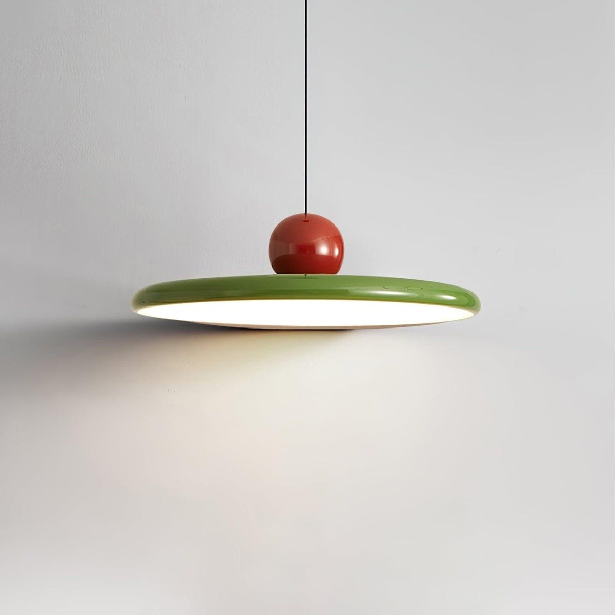 Lola Pendant Swag Light – Modern LED Disc Pendant for Living Room & Dining Room