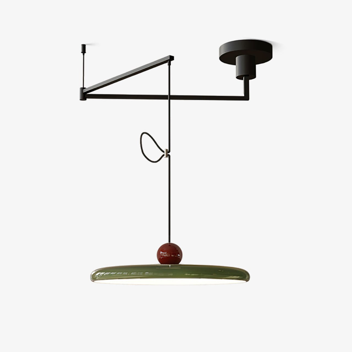 Lola Swing Arm Pendant Lamp