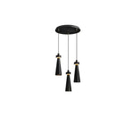 Loma Wood Pendant Light – Modern Minimalist LED Chandelier for Dining Room and Kitchen Island