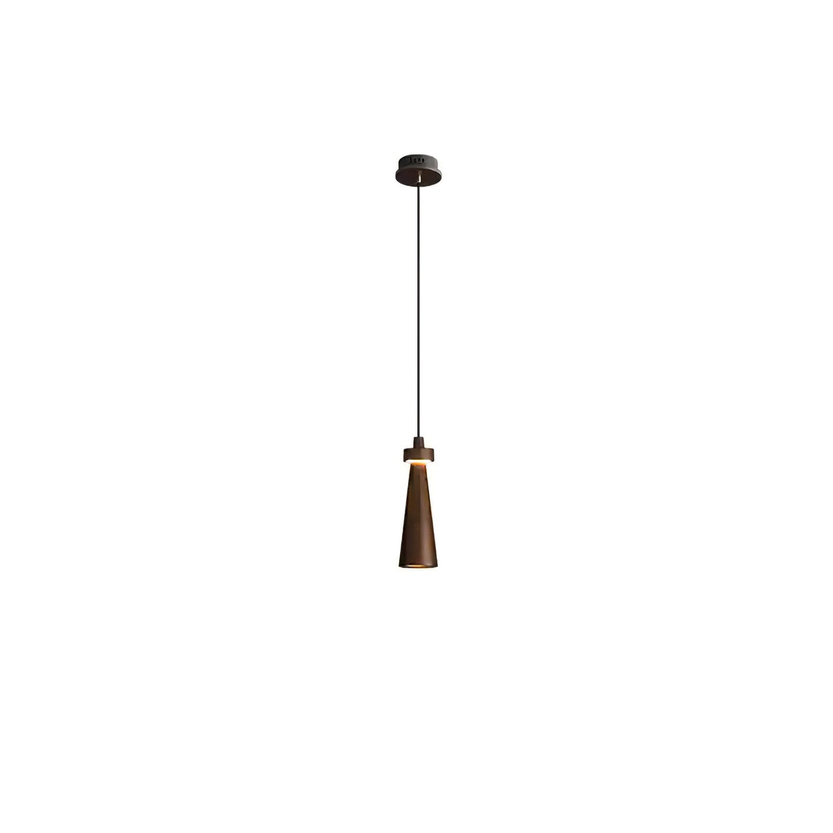 Loma Wood Pendant Light – Modern Minimalist LED Chandelier for Dining Room and Kitchen Island