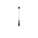 Loma Wood Pendant Light – Modern Minimalist LED Chandelier for Dining Room and Kitchen Island