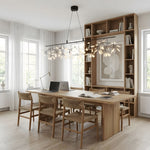Firefly Linear LED Chandelier – Modern Acrylic Pendant Light for Dining & Living Spaces