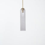 Long Tube Glass Pendant Light