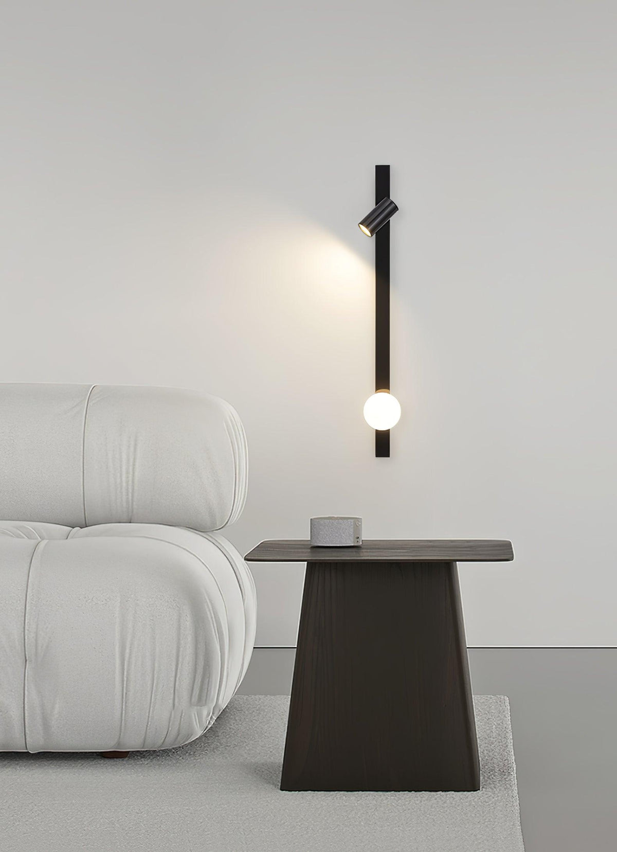 Long Arm Plug In Wall Light