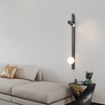 Long Arm Plug In Wall Light