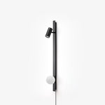 Long Arm Plug In Wall Light