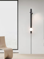 Long Arm Plug In Wall Light