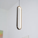 Long Oval Led Pendant Lamp