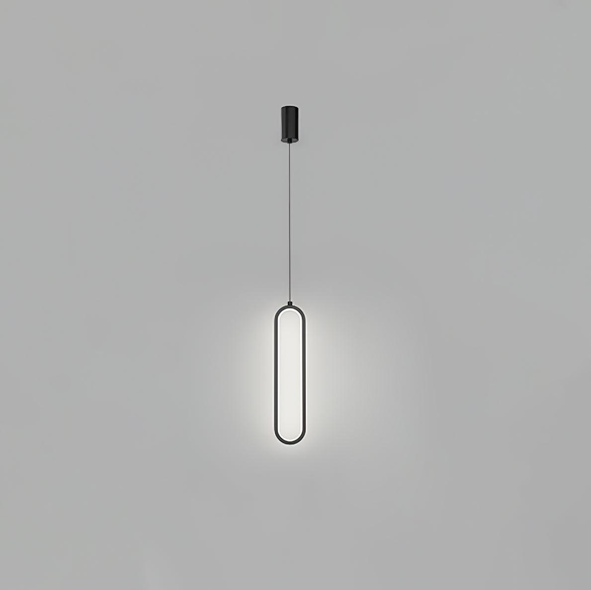 Long Oval Led Pendant Lamp