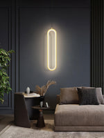 Long Oval Led Pendant Lamp
