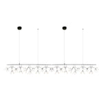 Firefly Linear LED Chandelier – Modern Acrylic Pendant Light for Dining & Living Spaces