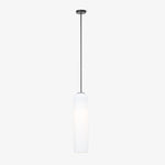 Long Tube Glass Pendant Light