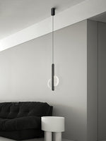 Loomis Modern Brass LED Pendant Light for Dining Room and Living Space