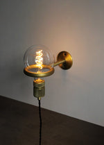 Loop Minimalist Wall Light With Wall Socket