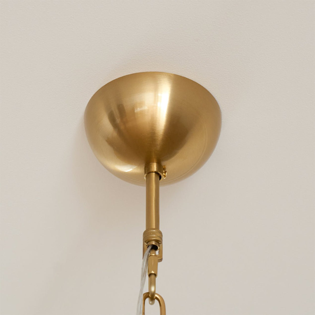 Solaris Disc Glass Chandelier – Two-Tier Gold & Murano-Style Glass Pendant