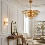 lotus-leaf-layered-glass-chandelier