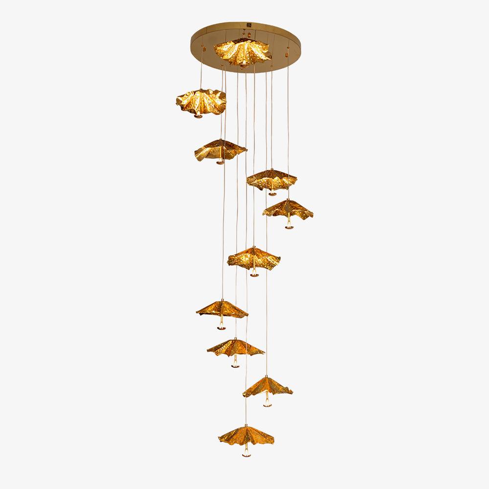 Lotus Leaf Chandelier