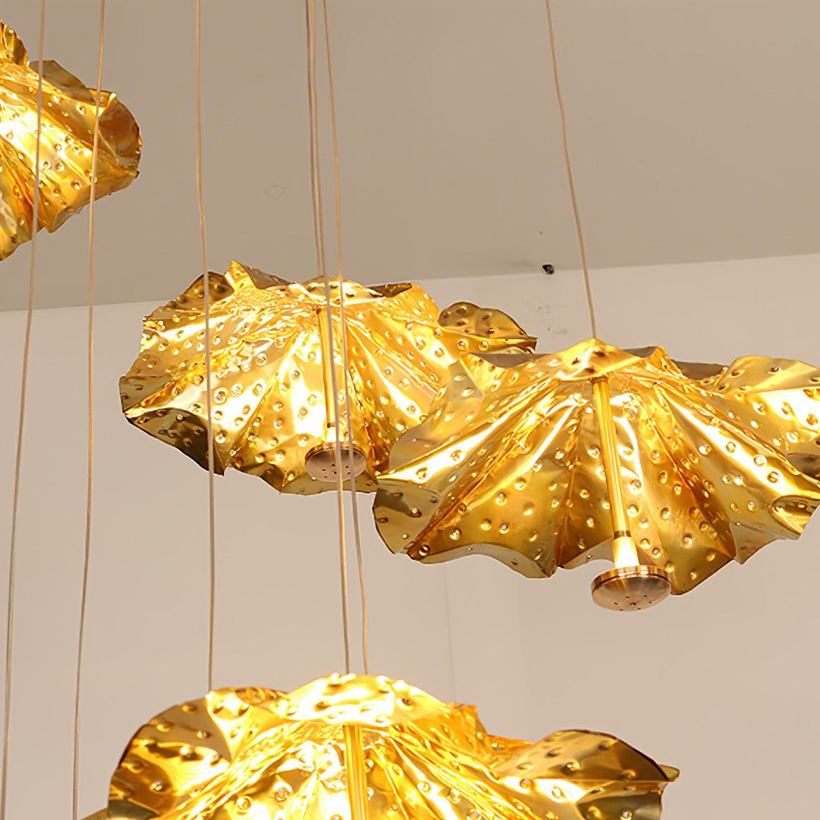 Lotus Leaf Chandelier