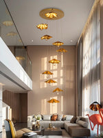 Lotus Leaf Chandelier