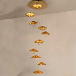 Lotus Leaf Chandelier