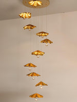 Lotus Leaf Chandelier