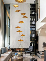 Lotus Leaf Chandelier