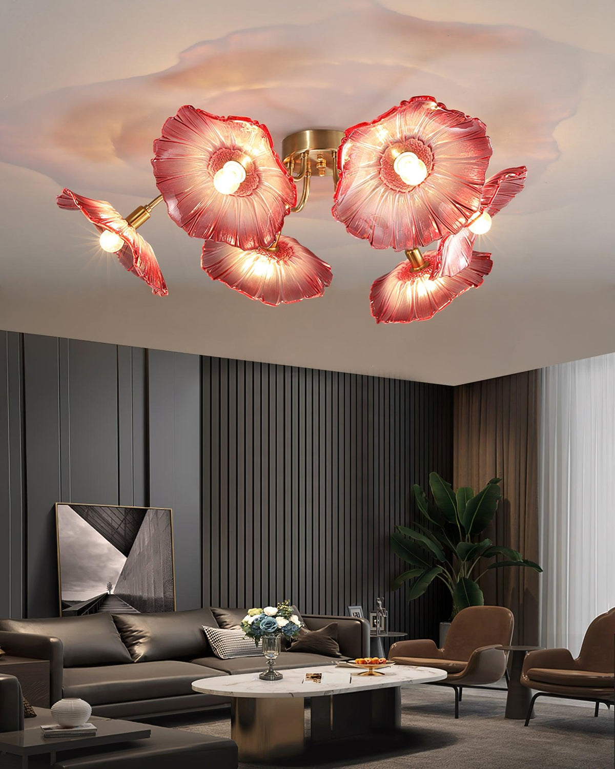 lotus-leaf-glass-ceiling-lamp