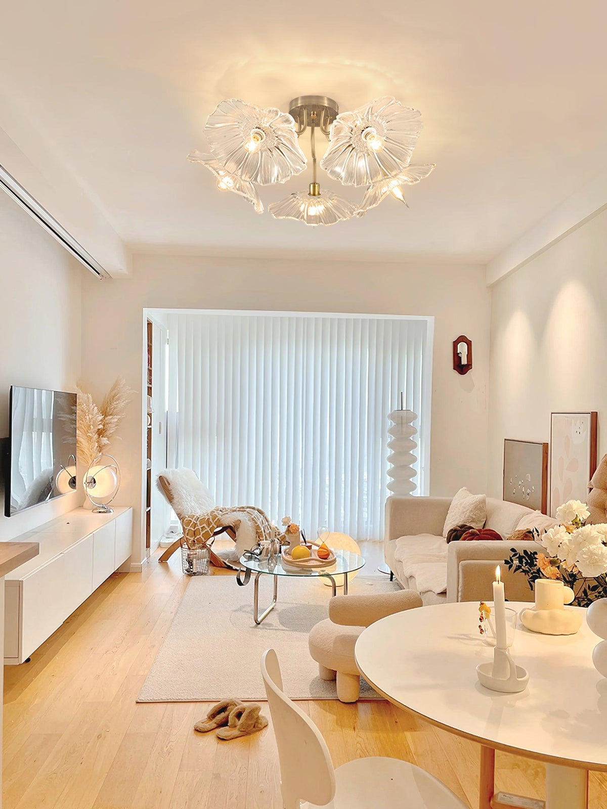 lotus-leaf-glass-ceiling-lamp