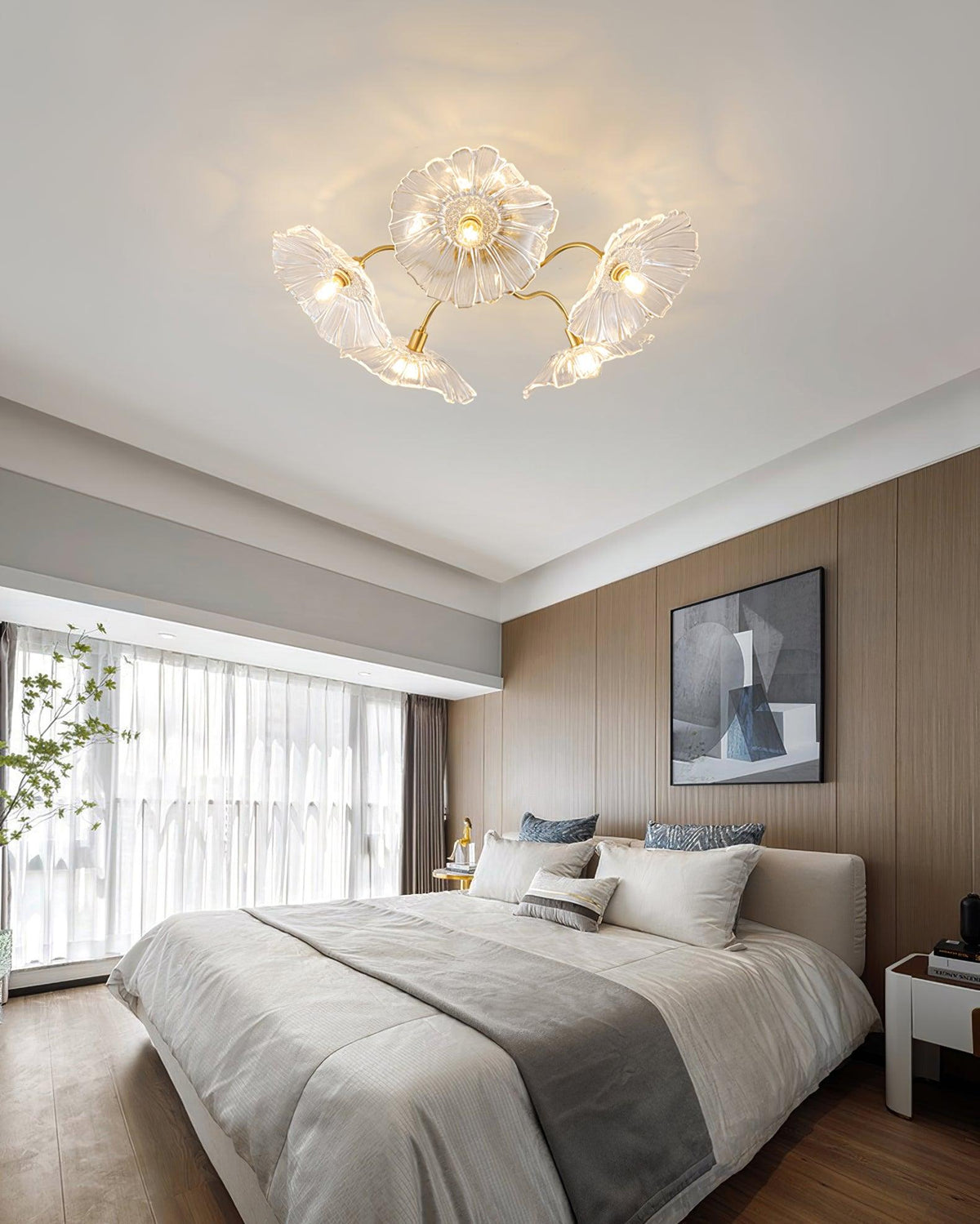 lotus-leaf-glass-ceiling-lamp