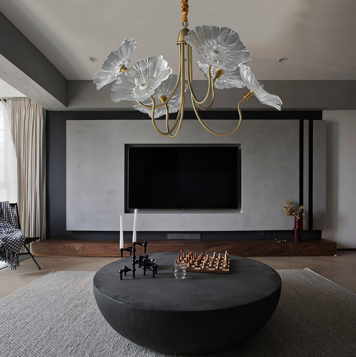 lotus-leaf-glass-chandelier