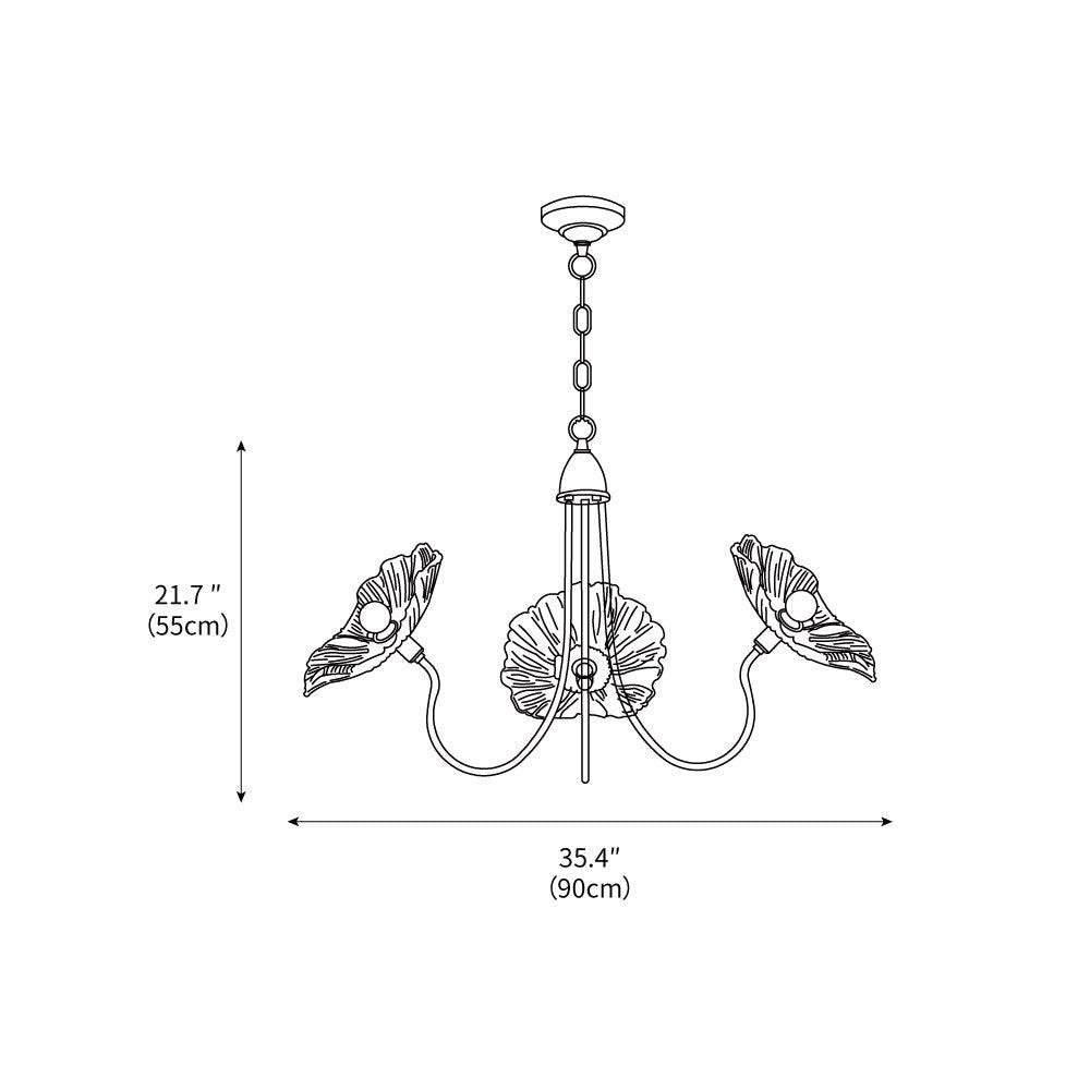 lotus-leaf-glass-chandelier