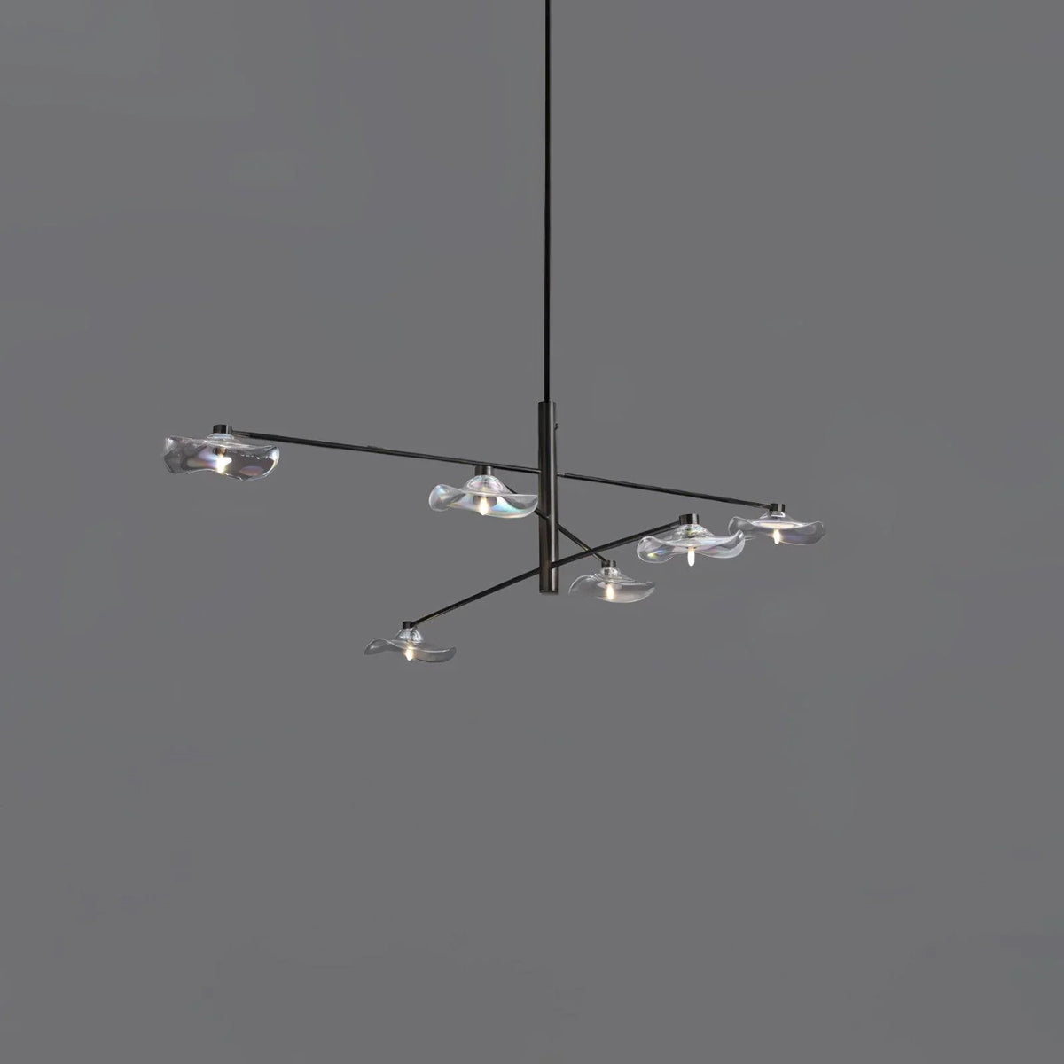 lotus-leaves-glass-chandelier