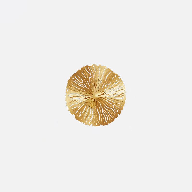 Pure Copper Lotus Leaf Wall Sconce