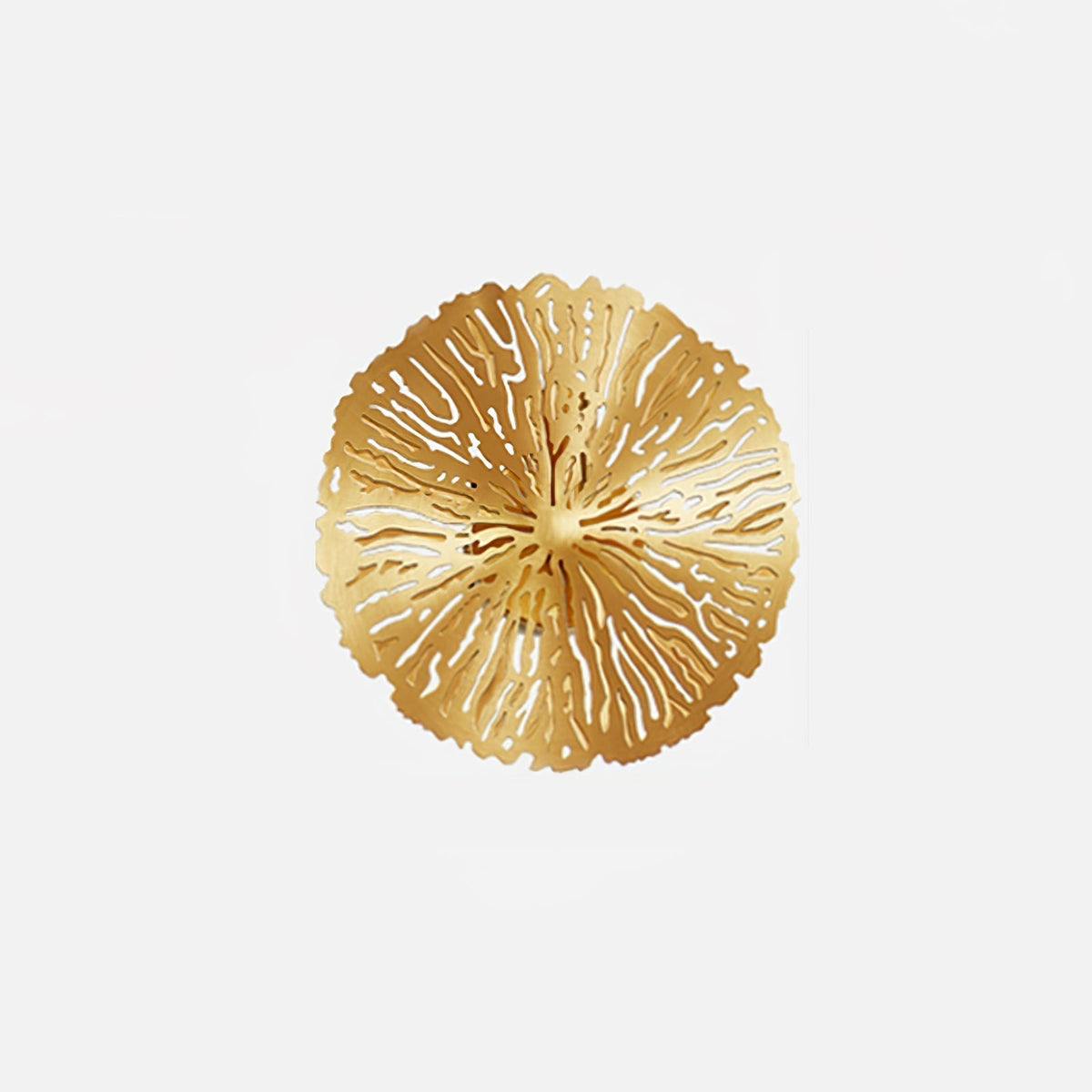 Pure Copper Lotus Leaf Wall Sconce