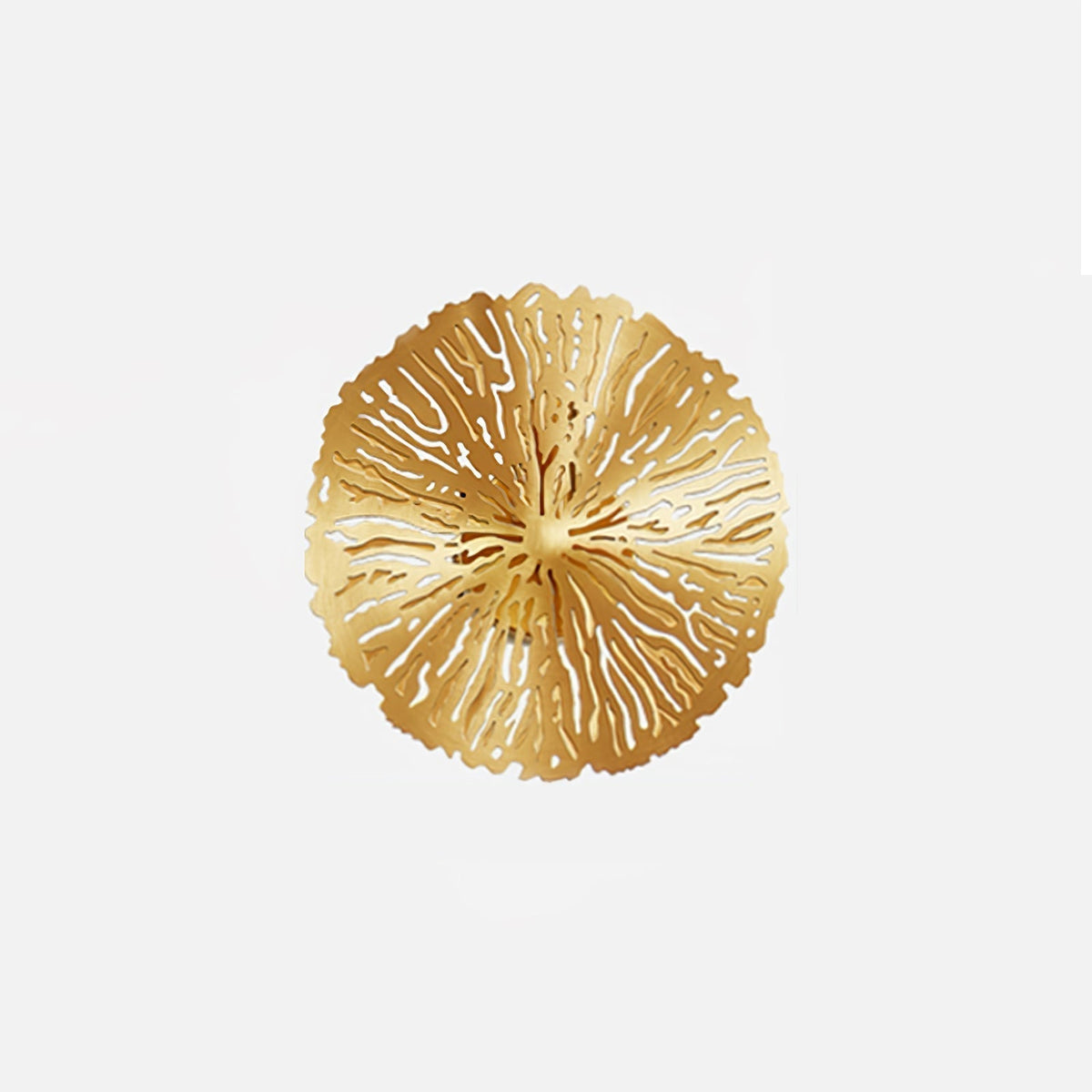 Pure Copper Lotus Leaf Wall Sconce