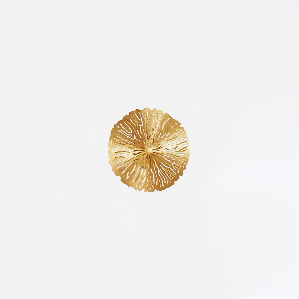 Pure Copper Lotus Leaf Wall Sconce