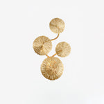 Pure Copper Lotus Leaf Wall Sconce
